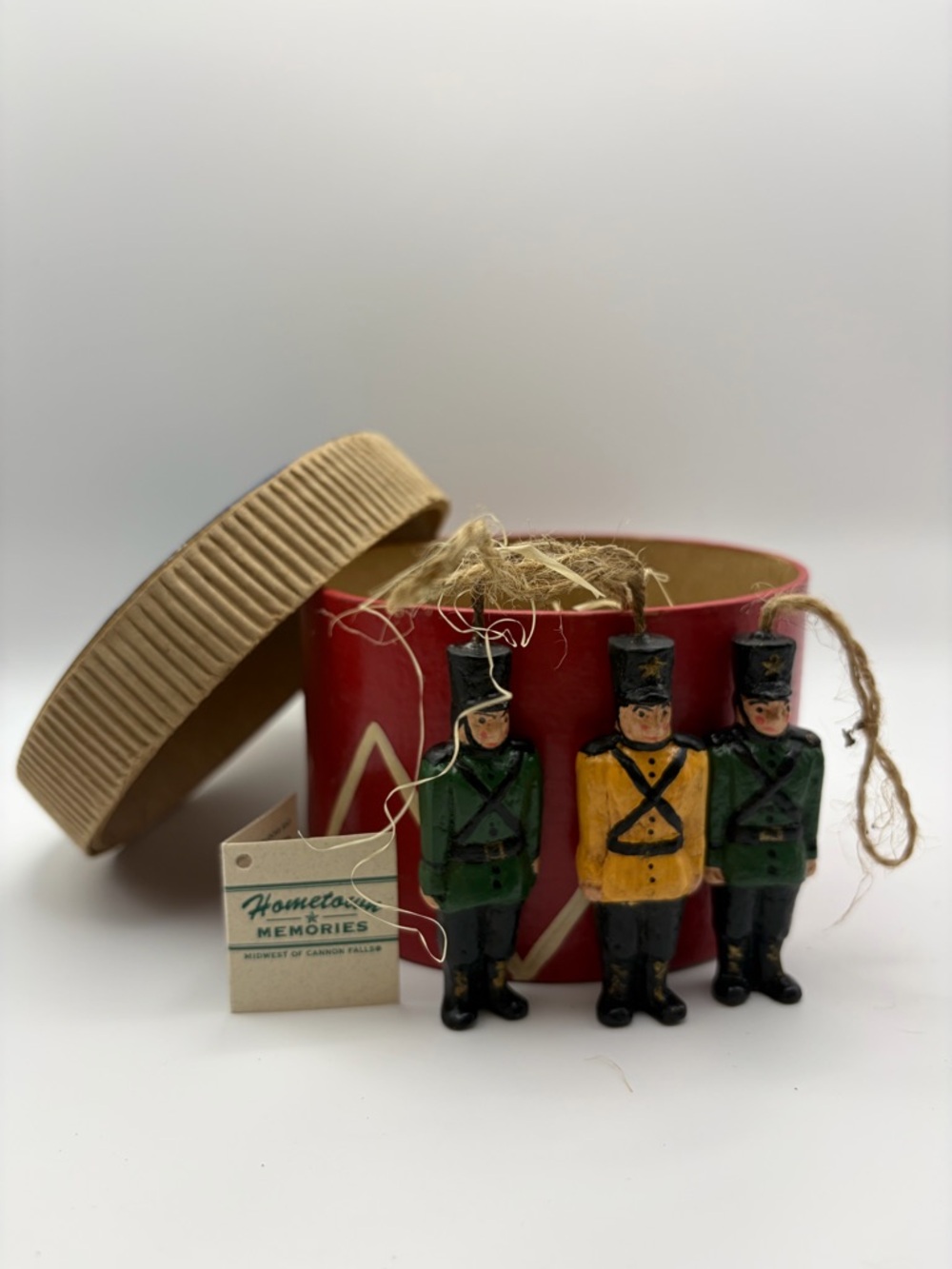 VTG Midwest of Cannon Falls Hometown Memories Toy Soldier Ornaments Set of 3